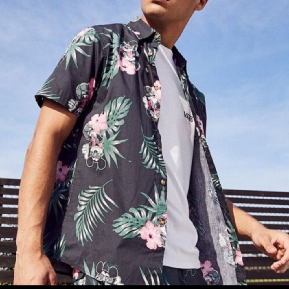 Men's Disney x Neff collab Hawaiian shirt